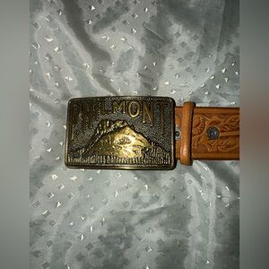 Philmont-Cimmaron NM Belt Tooled Leather Men's Western Cowboy Custom 36